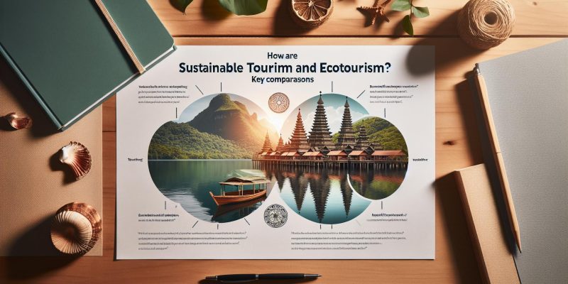 How Are Sustainable Tourism and Ecotourism Similar? Key Comparisons