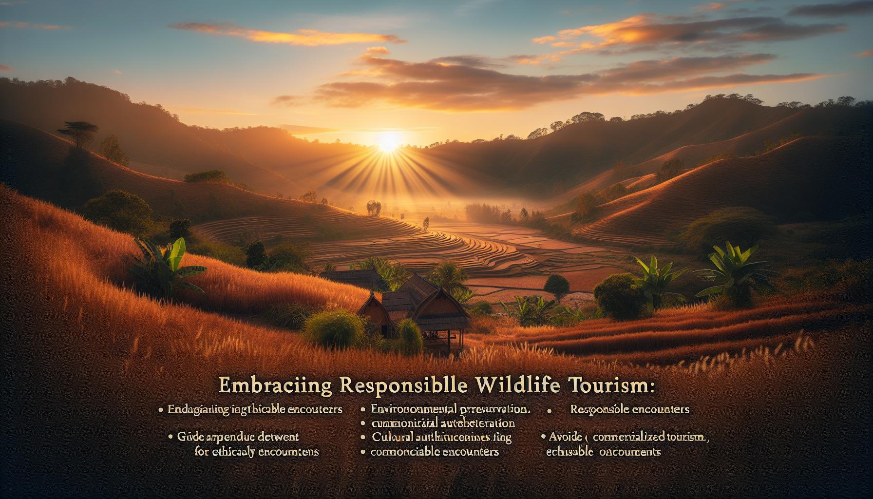 Embracing Responsible Wildlife Tourism: Guidelines for Ethical Encounters