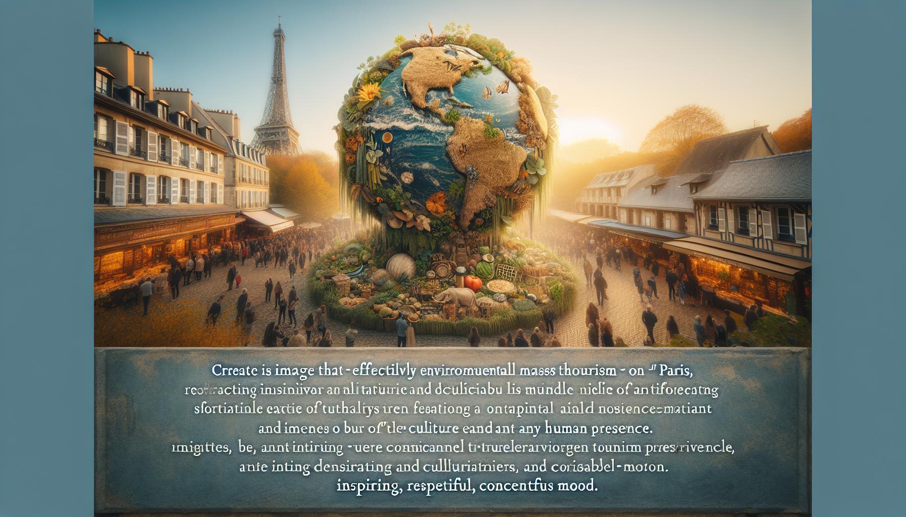 Negative Impacts of Tourism in Paris: Combating Overcrowding 2 The Environmental Toll of Mass Tourism on Paris