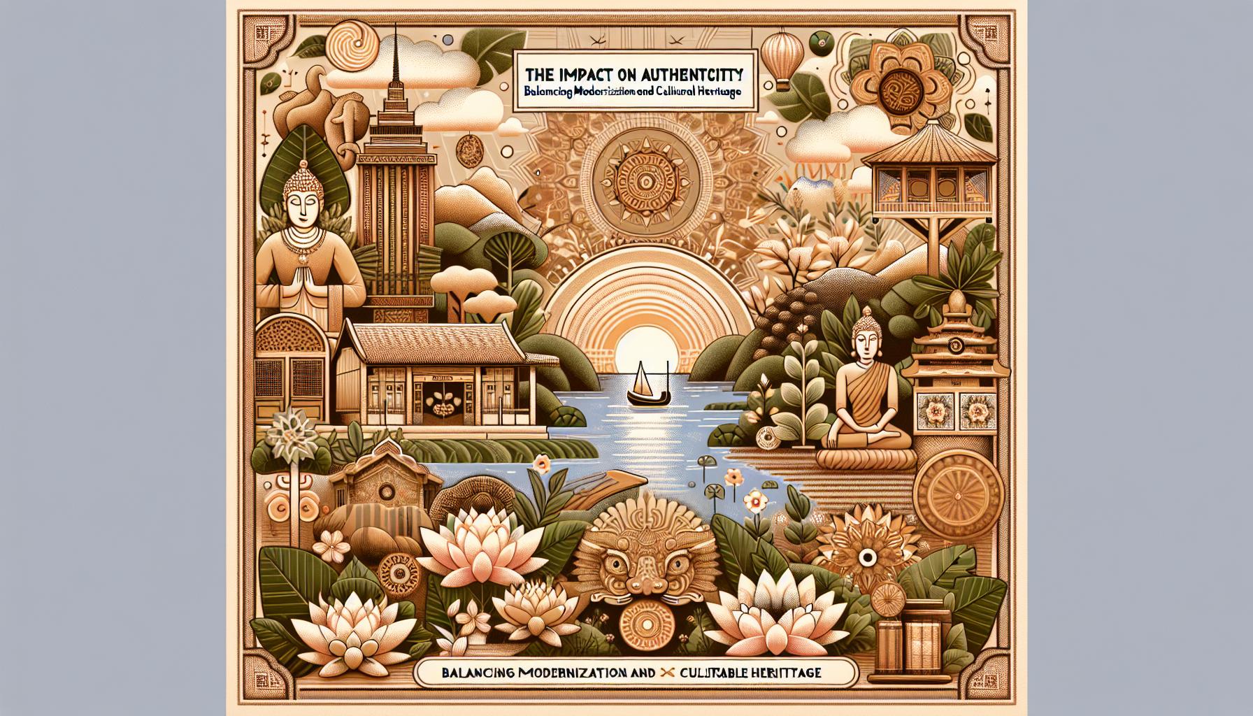 the Impact on Authenticity: Balancing Modernization and Cultural heritage