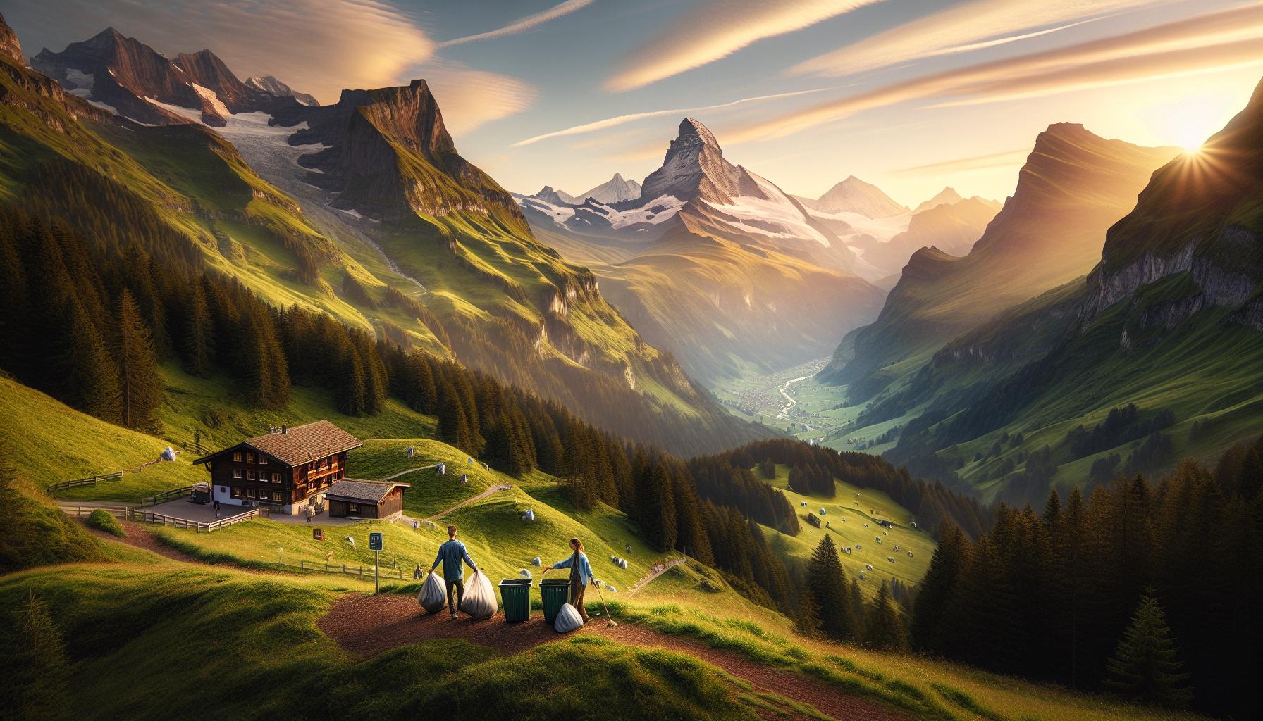 Responsible Travel Tips: Making Sustainable Choices in the Swiss Alps