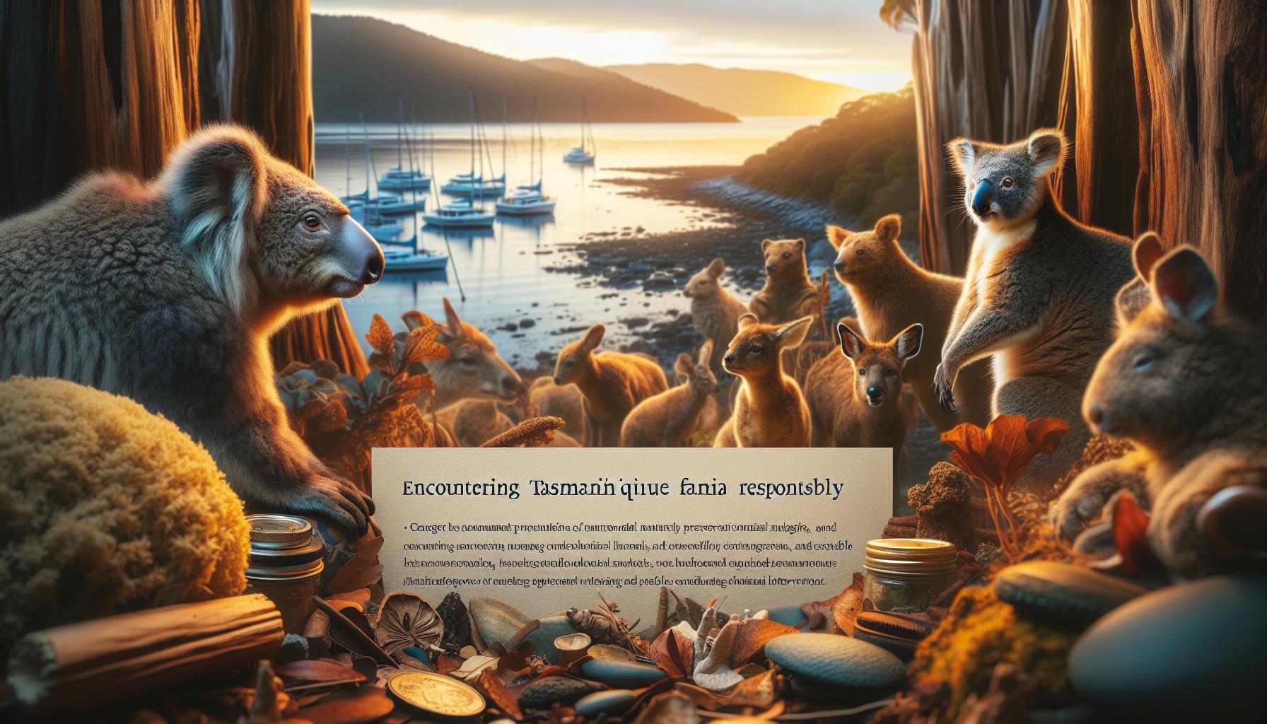 Explore Eco Tourism Gems in Tasmania's Wilderness 4 Wildlife Wonders: Encountering Tasmania’s Unique Fauna Responsibly