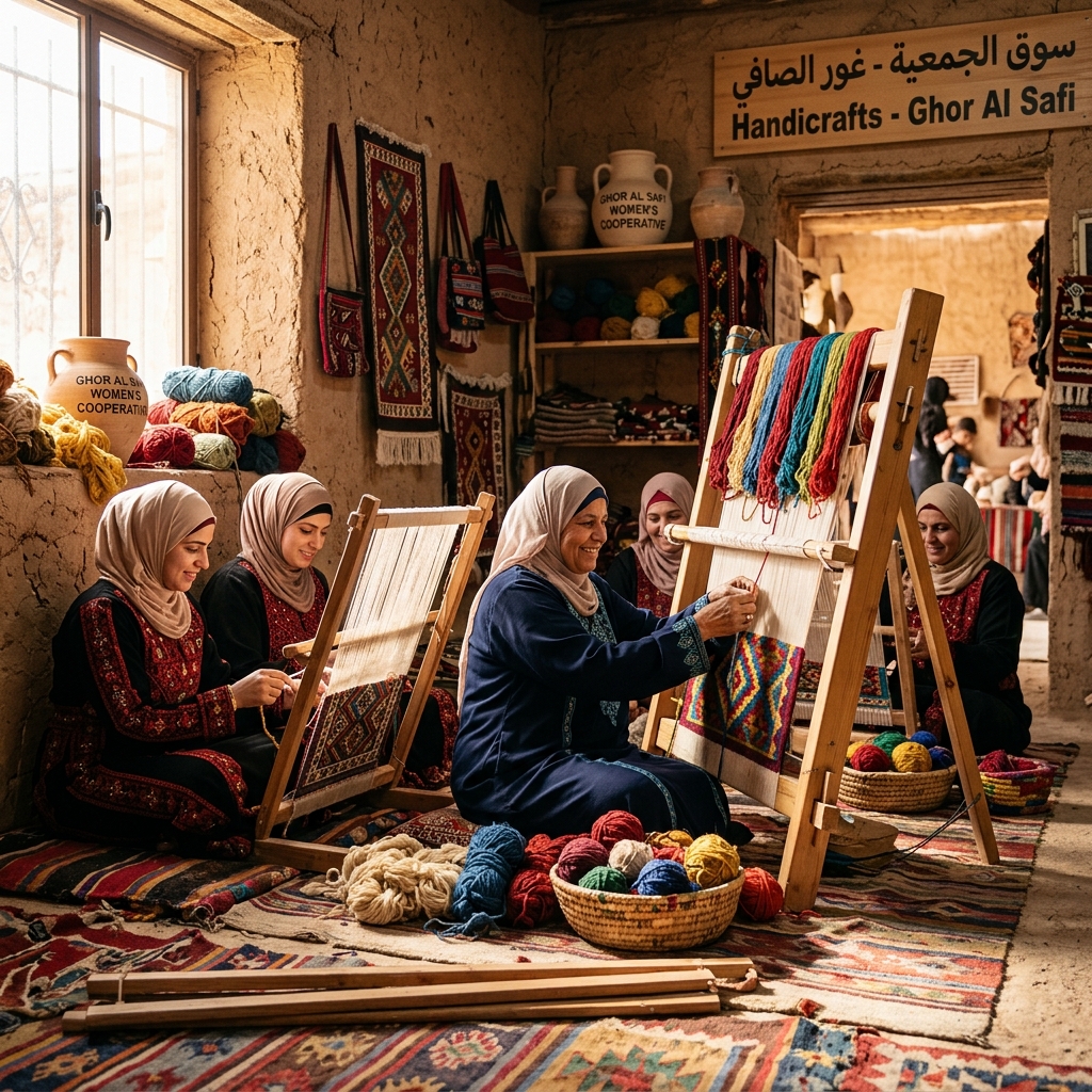 Women cooperative Jordan crafts